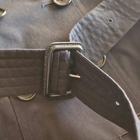 Burberry London Sandringham Trench Coat Long Length - Black - UK2/US0/ITA34/GER3 - Picture 10 of 16